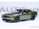 2022 Dodge Challenger SRT Jailbreak F8 Green with Carbon Stripes 1/18 Model Car Autoart 71761 2022 Dodge Challenger SRT Jailbreak F8 Green with Carbon Stripes 1/18 Model Car Autoart 71761