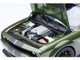 2022 Dodge Challenger SRT Jailbreak F8 Green with Carbon Stripes 1/18 Model Car Autoart 71761 2022 Dodge Challenger SRT Jailbreak F8 Green with Carbon Stripes 1/18 Model Car Autoart 71761