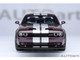 2022 Dodge Challenger SRT Jailbreak Hellraisin Purple with White Stripes 1/18 Model Car Autoart 71762