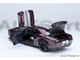 2022 Dodge Challenger SRT Jailbreak Hellraisin Purple with White Stripes 1/18 Model Car Autoart 71762
