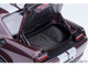 2022 Dodge Challenger SRT Jailbreak Hellraisin Purple with White Stripes 1/18 Model Car Autoart 71762