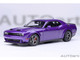 2023 Dodge Challenger SRT Super Stock Plum Crazy Purple 1/18 Model Car Autoart 71768