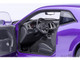 2023 Dodge Challenger SRT Super Stock Plum Crazy Purple 1/18 Model Car Autoart 71768