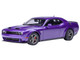2023 Dodge Challenger SRT Super Stock Plum Crazy Purple 1/18 Model Car Autoart 71768