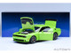 2023 Dodge Challenger SRT Super Stock Sublime Green 1/18 Model Car Autoart 71769