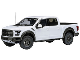 2019 Ford F 150 Raptor Pickup Truck Oxford White 1/18 Model Car Autoart 72946