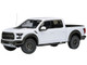 2019 Ford F 150 Raptor Pickup Truck Oxford White 1/18 Model Car Autoart 72946