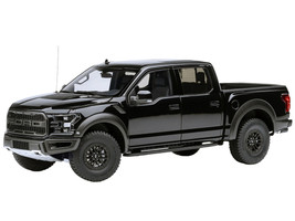 2019 Ford F 150 Raptor Pickup Truck Agate Black 1/18 Model Car Autoart 72947