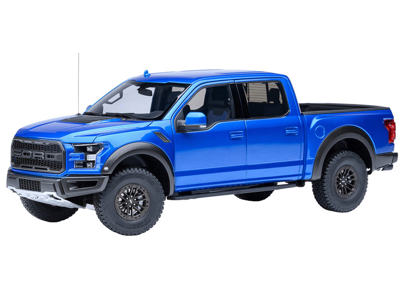 2019 Ford F 150 Raptor Pickup Truck Velocity Blue 1/18 Model Car Autoart 72949