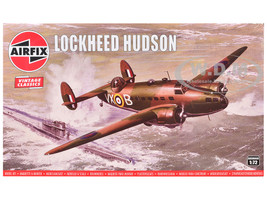Level 2 Model Kit Lockheed Hudson Light Bomber Aircraft 1/72 Plastic Model Kit Airfix AIRA03006VF