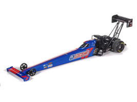 NHRA TFD Top Fuel Dragster #14TF Tony Stewart MOPAR Direct Connection Blue and Red 2025 1/24 Diecast Model Auto World AWN045