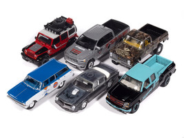 Big Country Collectibles 2025 Release 1 Set of 6 pieces 1/64 Diecast Model Cars Auto World AWBC003