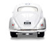 1959 Volkswagen Beetle R2 D2 Livery White with Graphics Star Wars Franchise Hollywood Rides Series 1/32 Diecast Model Car Jada 36982