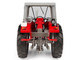 Massey Ferguson 1080 4WD Tractor with PEKO Cabin Red with Gray Top 1/32 Diecast Model Universal Hobbies UH6481
