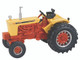 Case 930 Open Station Tractor Yellow and Orange 1/64 Diecast Model SpecCast ZJD1956