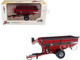 J&M 1112 X Tended Reach Grain Cart with Wheels Red 1/64 Diecast Model SpecCast JMM032
