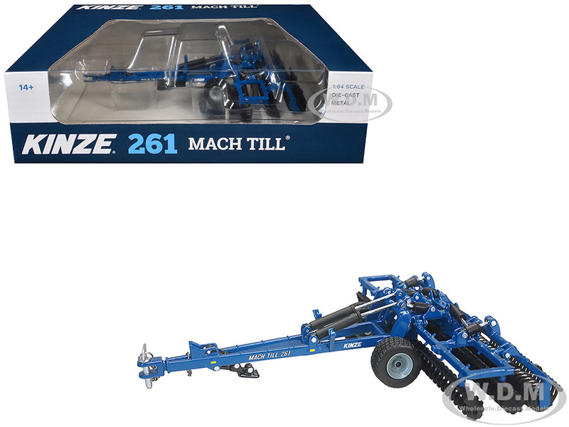 Kinze 261 Mach Till Blue 1/64 Diecast Model SpecCast KZE1332