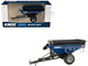 Kinze 1051 Grain Cart with Flotation Tires Blue 1/64 Diecast Model SpecCast KZE1339