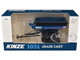 Kinze 1051 Grain Cart with Tracks Blue 1/64 Diecast Model SpecCast KZE1333