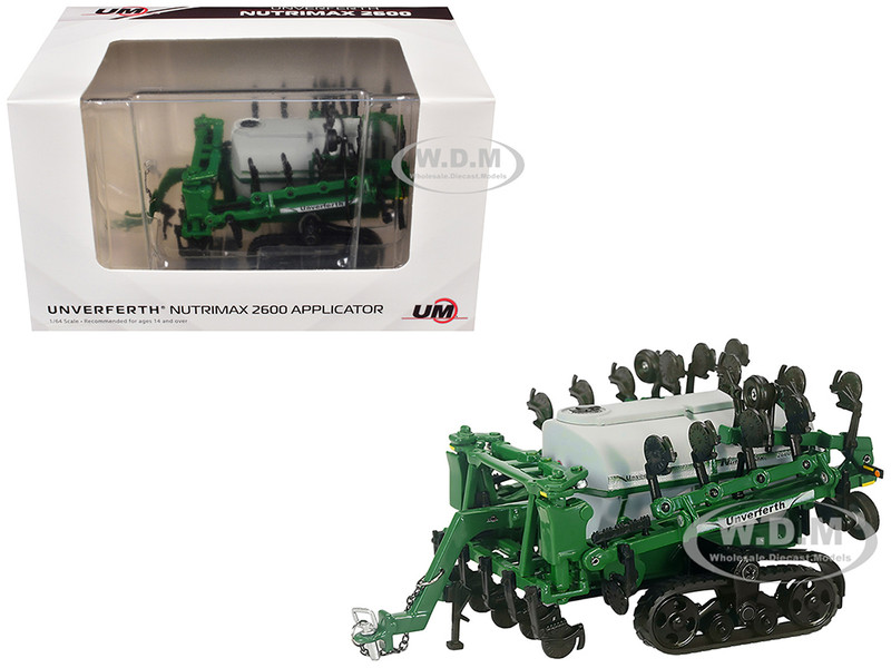 Unverferth NutriMax 2600 Applicator with Tracks Green 1/64 Diecast Model SpecCast UBC076