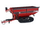 J&M 1112 X Tended Reach Grain Cart with Tracks Red 1/64 Diecast Model SpecCast JMM010