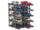 Modular Diecast 3D Parking Rack Display Stand Set of 10 Racks for 1/64 Scale Model Cars Pitbox 720008