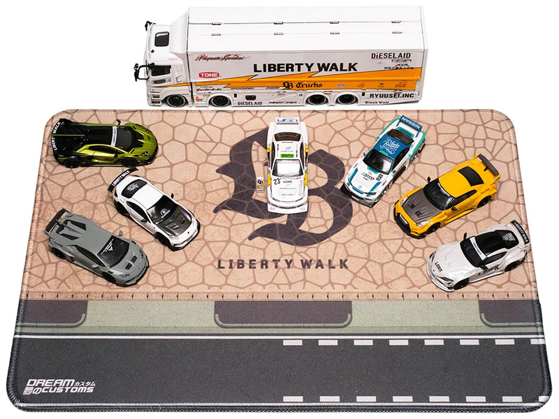 Desktop Display Mat LB Logo Dream Customs DC-S12