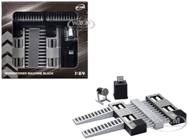 Horsepower Machine Black 1/64 Diecast Model Model Model MM64-HPM-001