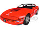 1988 Chevrolet Corvette C4 #1 Malcolm Konner Corvette Challenge Race Car Red with Black Top 1/18 Diecast Model Car Greenlight 13645