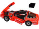 1988 Chevrolet Corvette C4 #1 Malcolm Konner Corvette Challenge Race Car Red with Black Top 1/18 Diecast Model Car Greenlight 13645