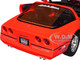 1988 Chevrolet Corvette C4 #1 Malcolm Konner Corvette Challenge Race Car Red with Black Top 1/18 Diecast Model Car Greenlight 13645