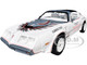 1980 Pontiac Firebird Trans Am T A Official Pace Car 58th Annual Pikes Peak Auto Hill Climb White with Gray Top and Hood Graphics with White Interior 1/24 Diecast Model Car Greenlight 18262 1980 Pontiac Firebird Trans Am T A Official Pace Car 58th Annual Pikes Peak Auto Hill Climb White with Gray Top and Hood Graphics with White Interior 1/24 Diecast Model Car Greenlight 18262