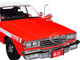 1987 Chevrolet Caprice 9C1 FDNY The Official Fire Department City of New York Red with White Top and Stripes Artisan Collection 1/18 Diecast Model Car Greenlight 19141