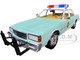 1987 Chevrolet Caprice 9C1 US Border Patrol Light Green with White Top Artisan Collection 1/18 Diecast Model Car Greenlight 19142