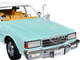 1987 Chevrolet Caprice 9C1 US Border Patrol Light Green with White Top Artisan Collection 1/18 Diecast Model Car Greenlight 19142