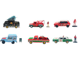 Christmas 2025 Limited Edition Set of 6 Cars 1/64 Diecast Model Cars Greenlight 30564SET