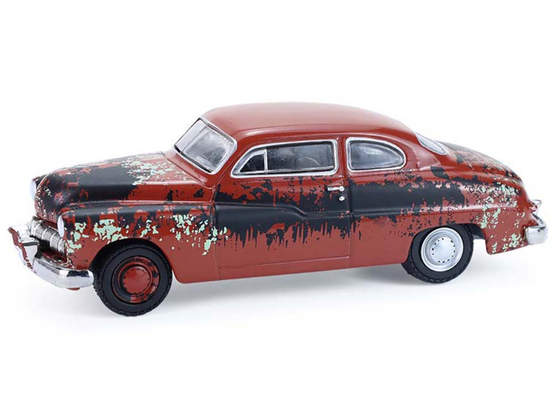 1949 Mercury Eight Barn Find Brown Rusted Down on the Farm Series 11 1/64 Diecast Model Greenlight 48110A