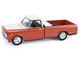 1968 Chevrolet C 10 Pickup Truck with Toolbox Orange and Beige Down on the Farm Series 11 1/64 Diecast Model Greenlight 48110D