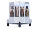 Horse Trailer Silver with Custom Horse Wrap Down on the Farm Series 11 1/64 Diecast Model Greenlight 48110F