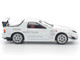 Mazda RX7 FC3S RE Amemiya RHD Right Hand Drive White 1/64 Diecast Model Car Pop Race PR640260