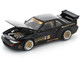 Pandem S13 RHD Right Hand Drive Black with Gold Accents 1/64 Diecast Model Car Pop Race PR640289 Pandem S13 RHD Right Hand Drive Black with Gold Accents 1/64 Diecast Model Car Pop Race PR640289