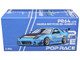 Mazda RX7 FC3S RE Amemiya RHD Right Hand Drive Light Blue with Carbon Hood Tokyo Auto Salon 2026 1/64 Diecast Model Car Pop Race PR640470