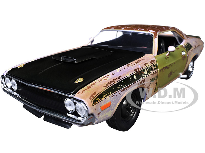 1970 Dodge Challenger T A Rusted Limited Edition to 4050 pieces Worldwide 1/24 Diecast Model Car M2 Machines 40300-138A