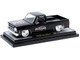 1976 GMC Sierra Grande 15 Pickup Truck World of Outlaws Black Limited Edition to 4050 pieces Worldwide 1/24 Diecast Model Car M2 Machines 40300-138B