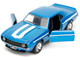1969 Chevrolet Camaro Blue Metallic with White Stripes 2 Fast 2 Furious 2003 Movie Fast & Furious Series 1/32 Diecast Model Car Jada 34443