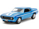 1969 Chevrolet Camaro Blue Metallic with White Stripes 2 Fast 2 Furious 2003 Movie Fast & Furious Series 1/32 Diecast Model Car Jada 34443
