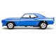 1969 Chevrolet Camaro Blue Metallic with White Stripes 2 Fast 2 Furious 2003 Movie Fast & Furious Series 1/32 Diecast Model Car Jada 34443