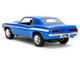 1969 Chevrolet Camaro Blue Metallic with White Stripes 2 Fast 2 Furious 2003 Movie Fast & Furious Series 1/32 Diecast Model Car Jada 34443