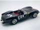 Ferrari 250 TR Pontoon Fender #124 Alan Connel SCCA National Virginia 1959 Mythos Series with Display Case Limited Edition to 35 pieces Worldwide 1/18 Model Car Tecnomodel TM18-254I