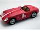 Ferrari 500 Mondial #11 John von Neumann Pebble Beach 1956 Mythos Series with Display Case Limited Edition to 40 pieces Worldwide 1/18 Model Car Tecnomodel TM18-278E